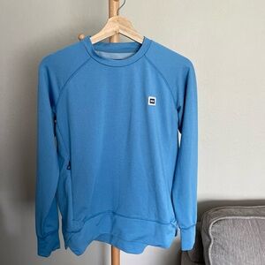 Helly Hansen Women Long Sleeve Hyggen Top Blue Medium